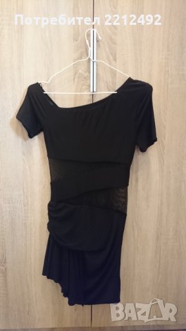 Къса черна парти рокля (НОВА), снимка 2 - Рокли - 32478647