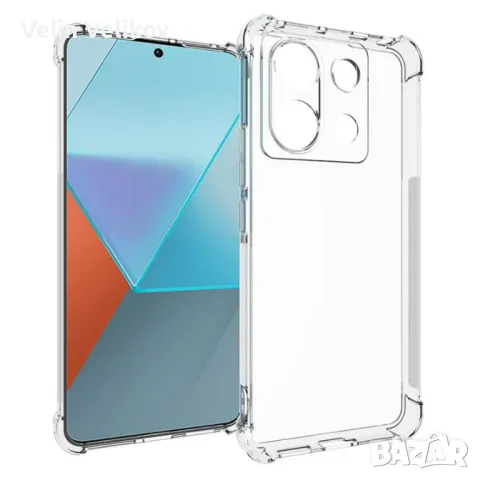 XIAOMI Redmi Note 13 Pro / Poco C6 Силиконов калъф + стъклен протектор, снимка 7 - Калъфи, кейсове - 49960218