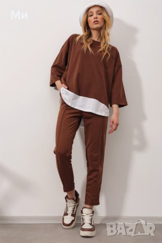 Комплект 2 части, размер S,M, НОВ, с етикет, 100% памук., снимка 7 - Комплекти - 44052088