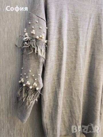 Атрактивен пуловер, снимка 3 - Блузи с дълъг ръкав и пуловери - 43672263