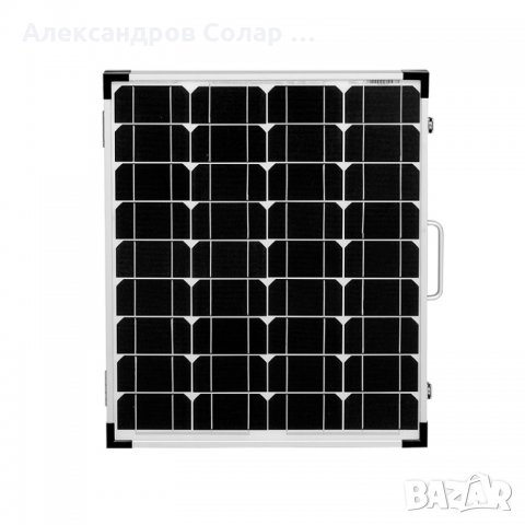 Соларен куфар 100 W моно с контролер, снимка 3 - Спортна екипировка - 26936549