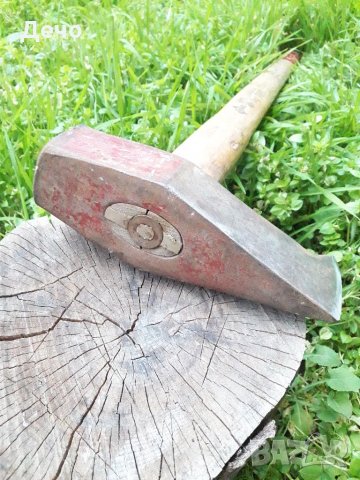 Качествена немска 3кг  брадва чук HELKO WERK много запазена, снимка 7 - Други - 35592874