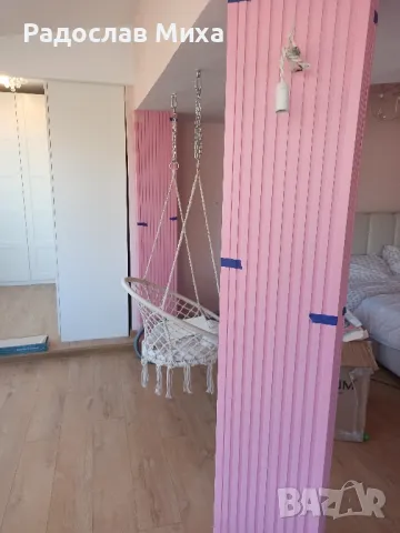 монтаж на 3D панели,ламинат,трева и др.на стена, снимка 10 - Монтажи - 48033406