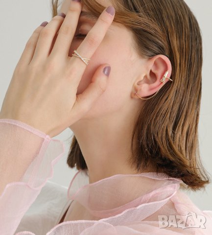 Тотална разпродажба - 50% Сребърен пръстен с циркон регулируем /2319/, снимка 4 - Пръстени - 33155788