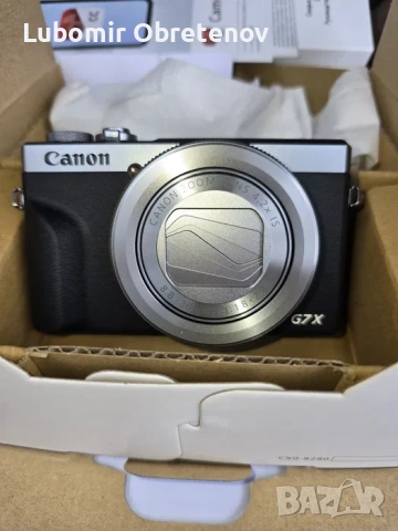 Canon PowerShot G7 X Mark III Silver