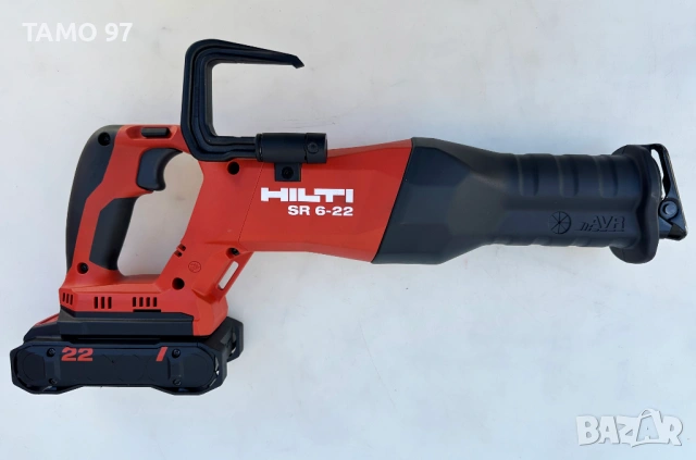 Hilti SR 6-22 AVR Nuron - Безчетков саблен трион 22V 4.0Ah 2024г неразличим от нов!, снимка 5 - Триони и циркуляри - 53194482