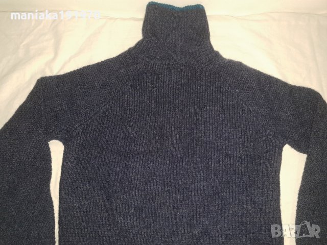 Vikafjell (М) дебел вълнен пуловер за лов риболов 100% Wool , снимка 5 - Пуловери - 43959051