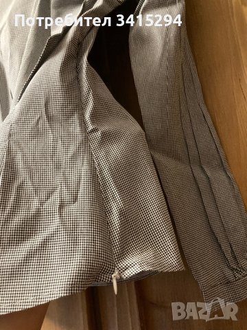 Официална раирана блуза с панделка , снимка 3 - Блузи с дълъг ръкав и пуловери - 43372236