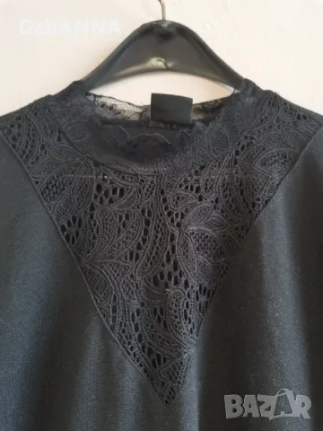 СТРАХОТНА ТУНИКА ФИНО ПЛЕТИВО С ДАНТЕЛА 3XL-4XL, снимка 4 - Туники - 47320813