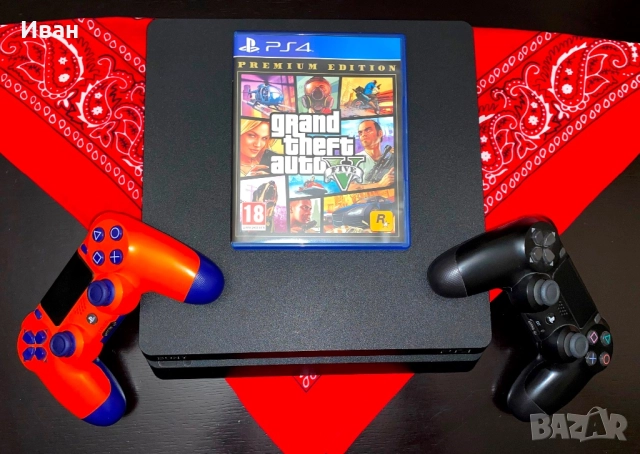 PlayStation 4 Slim 500gb, снимка 3 - PlayStation конзоли - 52064469