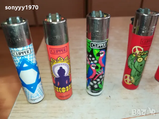 CLIPPER-КОЛЕКЦИЯ ОТ 10БР ЗАПАЛКИ-ЛОТ 1 2012241735, снимка 3 - Запалки - 48417822