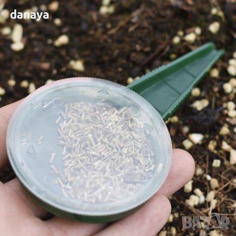4398 Градински инструмент мини сеялка за семена с дозатор, снимка 3 - Градински инструменти - 43989442