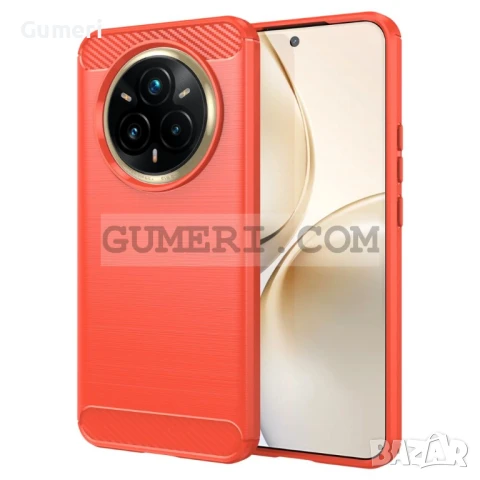  Realme 14 Pro+ 5G Противоударен Силиконов Гръб - Карбон, снимка 2 - Калъфи, кейсове - 50504531