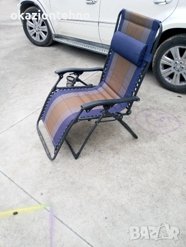 Къмпинг стол шезлонг, снимка 2 - Други - 53053100