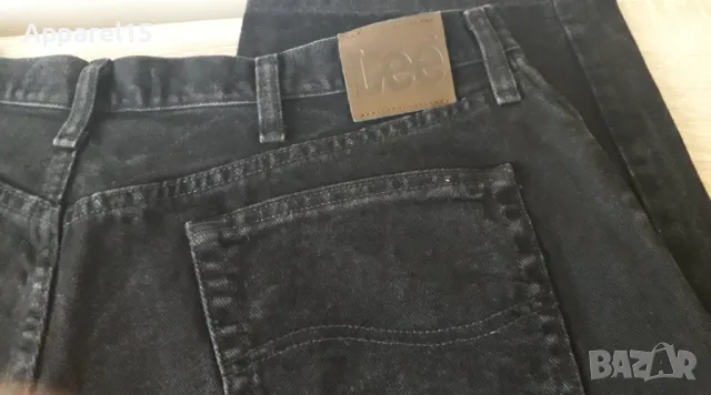 Lee американски черни дънки, 42х30, снимка 6 - Дънки - 38341089