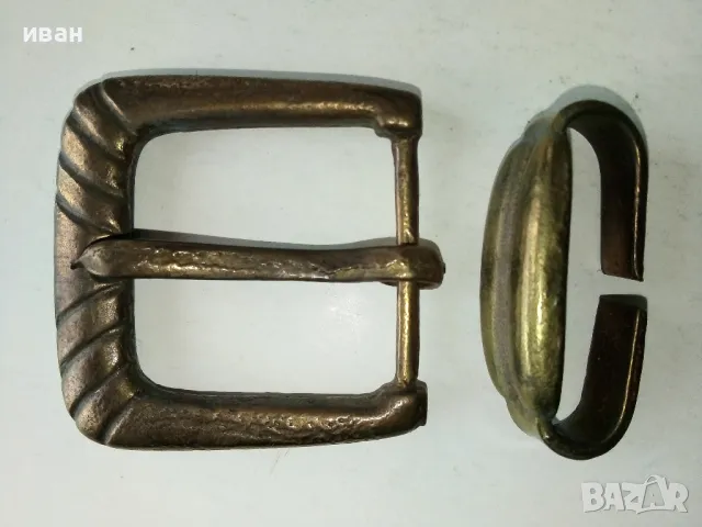 Стара метална катарама за колан., снимка 2 - Други ценни предмети - 50196603