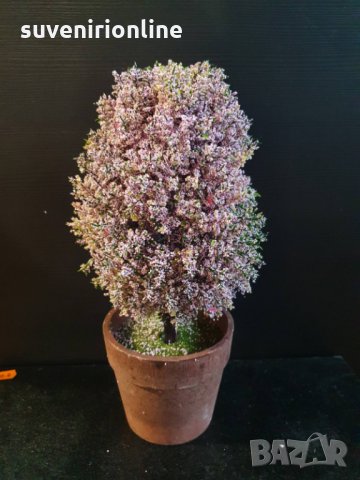 Изкуствени цветя в керамична кашпа, снимка 4 - Изкуствени цветя - 35348234