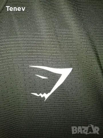 Gymshark оригинална нова тениска фланелка размер М, снимка 5 - Тениски - 48645573