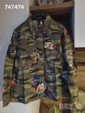 Дамска камуфлажна риза, ХЛ, снимка 2 - Ризи - 52412251