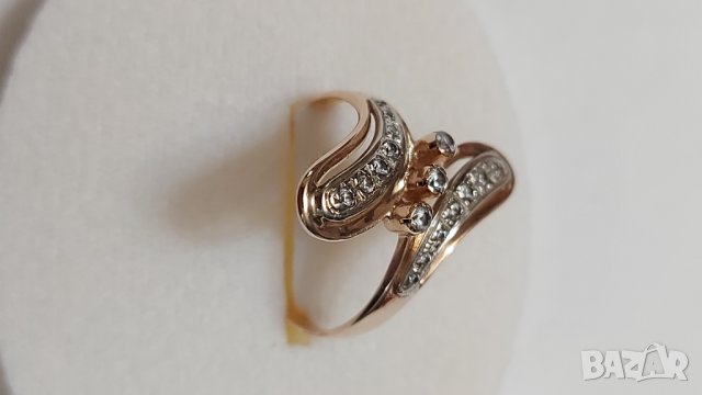 Златен руски пръстен , снимка 5 - Пръстени - 44117406