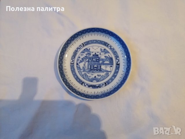 Китайска чинийка с традиционна украса 14 см., снимка 1 - Сервизи - 43906913