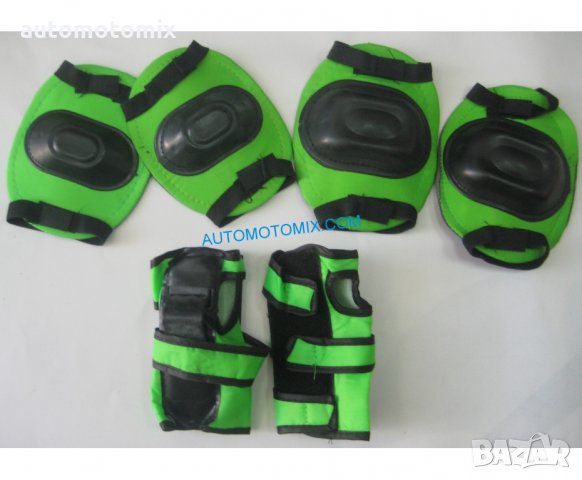 Детски вело наколенки,Комплект, снимка 2 - Аксесоари за велосипеди - 27851952