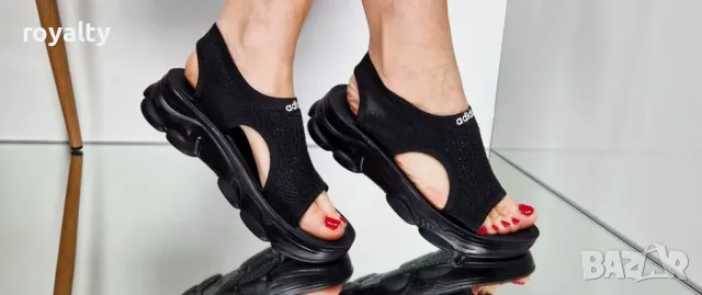 Nike черни дамски сандали , снимка 3 - Сандали - 50394388