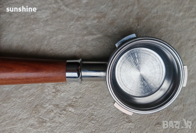 58 мм 3-ъглов бездънен портафилтър за кафемашина еспресо