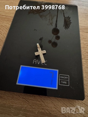 Сребърен кръст уникат, снимка 4 - Колиета, медальони, синджири - 53390481