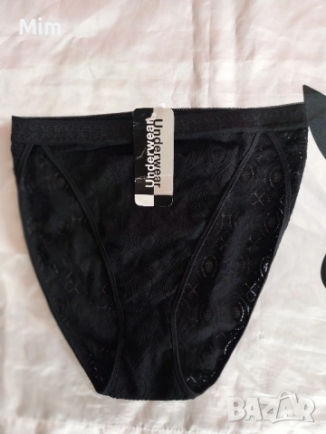 М Еластична дантелена бикина , снимка 4 - Бельо - 52193023