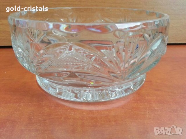 кристална купа , снимка 5 - Антикварни и старинни предмети - 27474677