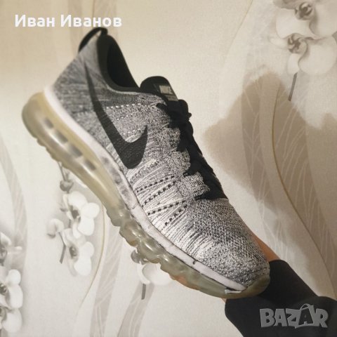 маратонки Nike Flyknit Nike Air Max 'Oreo' номер 44-44,5, снимка 9 - Маратонки - 40646034