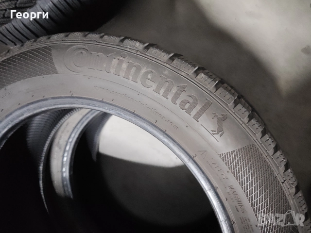 2бр. зимни гуми 215/55/17 Continental, снимка 6 - Гуми и джанти - 52415422