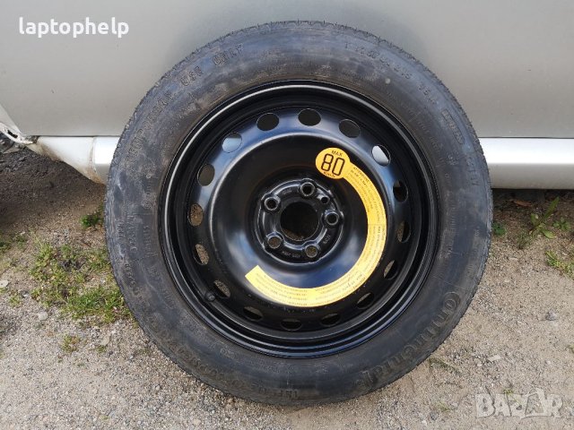 Резервна гума патерица за Alfa Romeo GT 5x98 125/80R15, снимка 1 - Гуми и джанти - 40634761