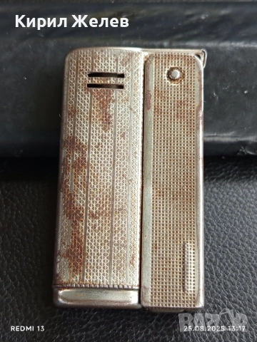 Винтидж ретро бензинова запалка IMCO AUSTRIA рядка работи за КОЛЕКЦИОНЕРИ 51037, снимка 3 - Антикварни и старинни предмети - 51482414