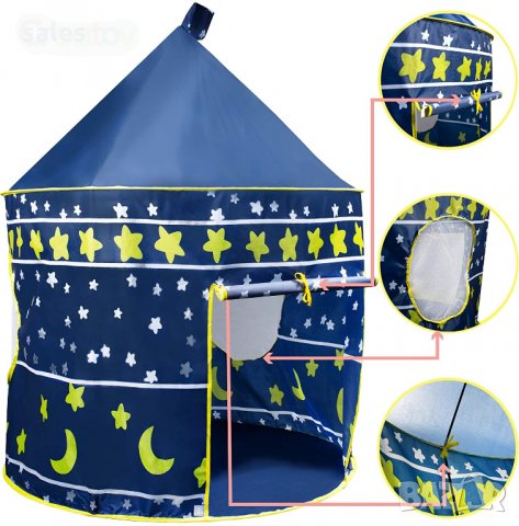 Детска палатка замък за игра - къщичка, снимка 5 - Други - 33311756