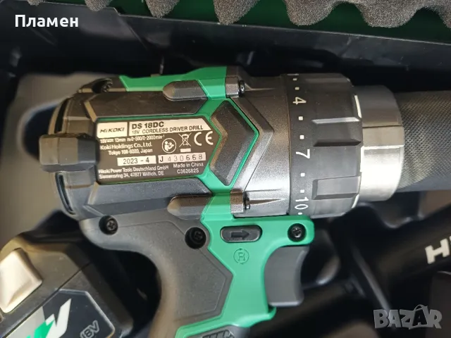Винтоверт Hikoki DS18DC RFC, снимка 3 - Винтоверти - 48832198