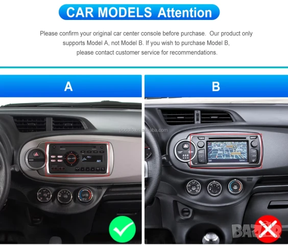Мултимедия за Toyota Yaris, 2012-2017, Android, Навигация, Двоен дин дисплей, плеър, Андроид, Yaris, снимка 4 - Аксесоари и консумативи - 51314165