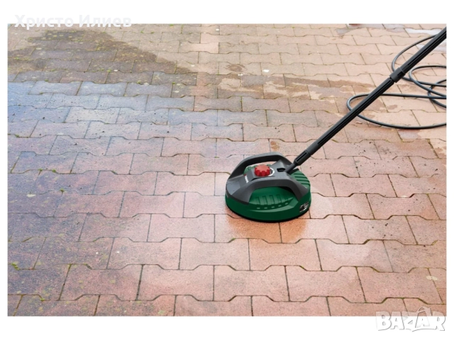 Parkside Накрайник за водоструйка за почистване на под четка  с въртяща се дюза PFR 28 B3, снимка 2 - Парочистачки и Водоструйки - 52832797
