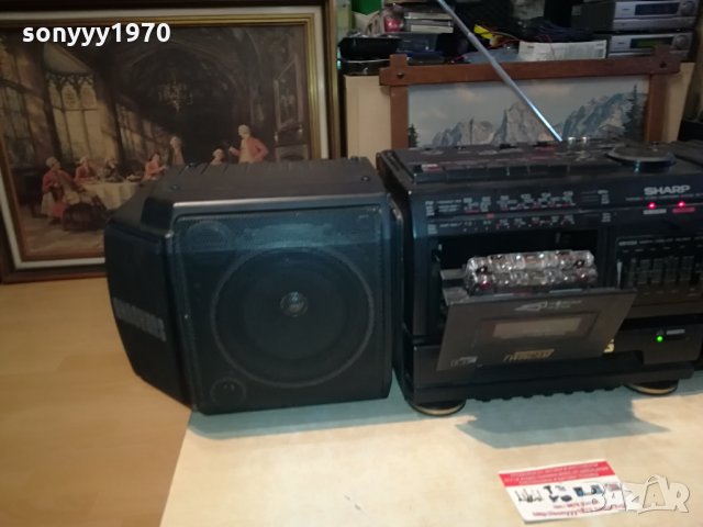 sharp wf-t379z made in japan 1804211157, снимка 2 - Радиокасетофони, транзистори - 32590564