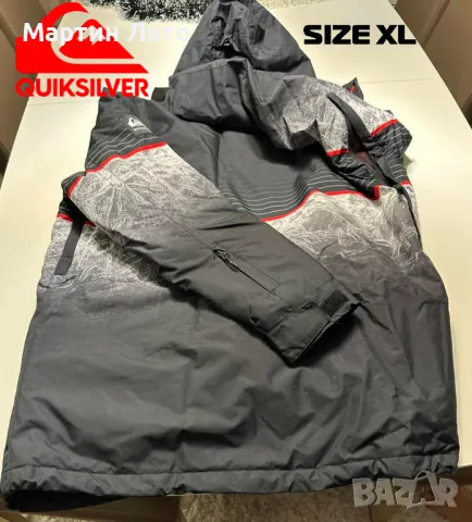 Мъжки ски якета QUIKSILVER L и XL, снимка 7 - Якета - 48182375