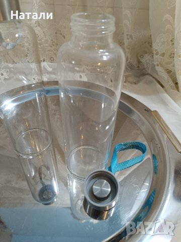 стъклена бутилка 266, снимка 1