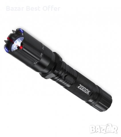 Електрошок комбинация с фенер и лазер, снимка 2 - Други - 36834555