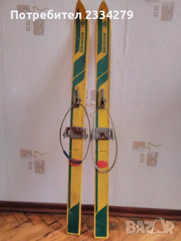 Зимни ски,децки марка,,GERMINA" от 70-те години.
