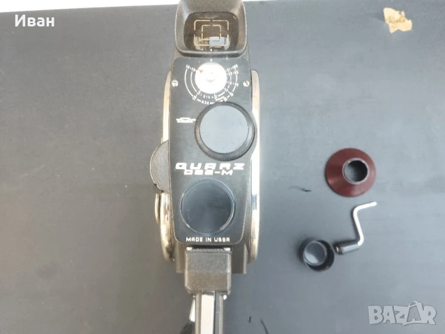 Руска кино камера quartz , снимка 4 - Антикварни и старинни предмети - 51096010