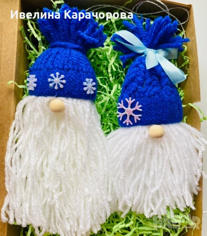 Коледни гномчета , снимка 8 - Декорация за дома - 52488520