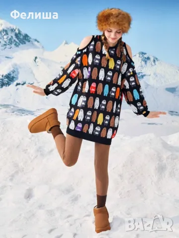 Дизайнерска Туника с We Bare Bears - Мечетата Уникален Модел 