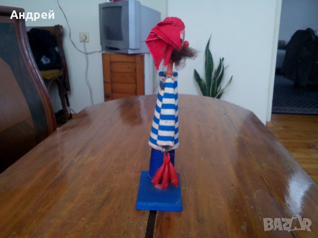 Стар сувенир моряк #2, снимка 2 - Антикварни и старинни предмети - 28417449