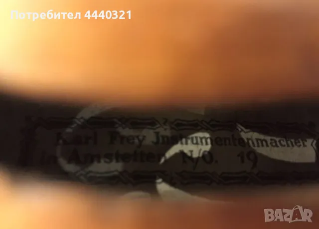 Голяма майсторска цигулка, снимка 6 - Струнни инструменти - 50228157