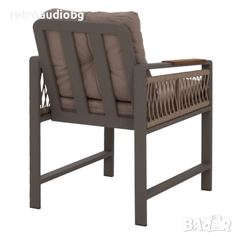  Градински трапезен комплект ГЕНОА маса 200x100 с 6 фотьойла, снимка 6 - Градински мебели, декорация  - 52824338